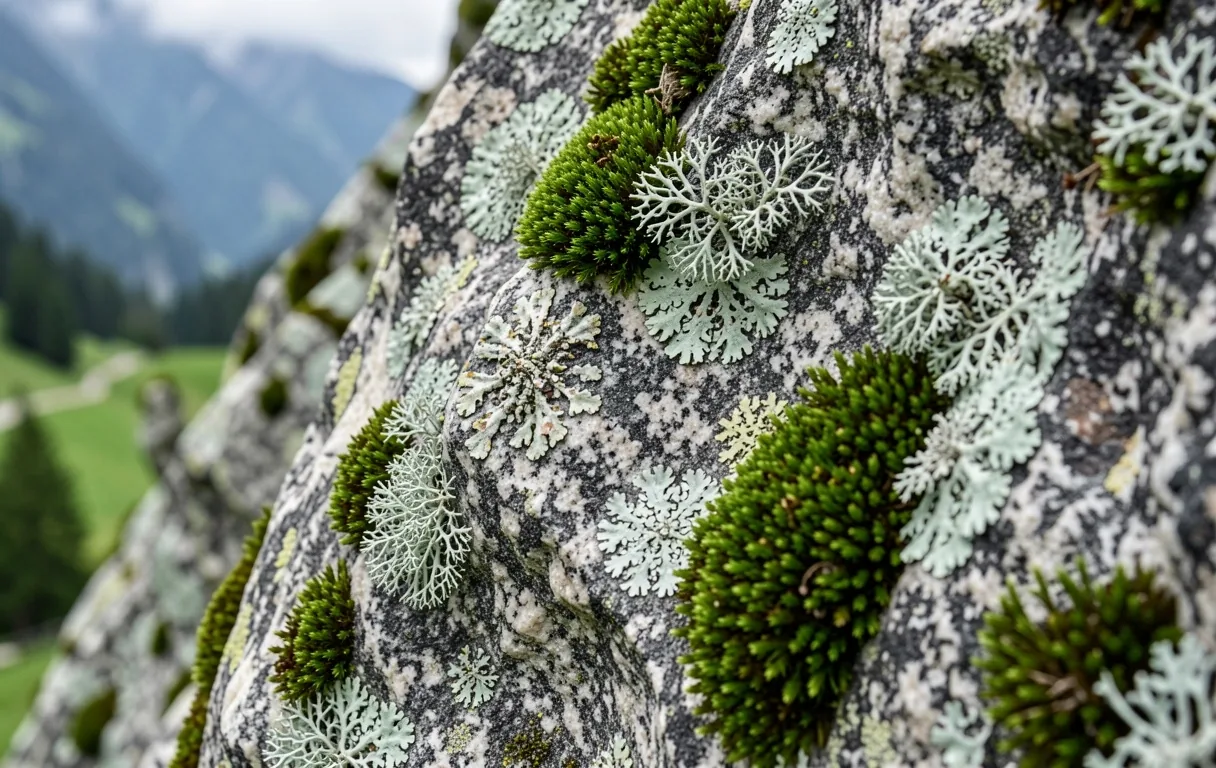 Texture alpine